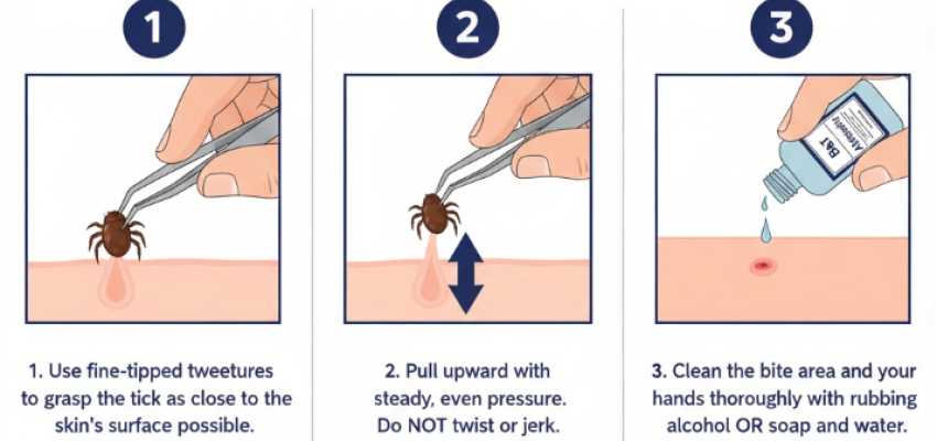 how to remove a tick image