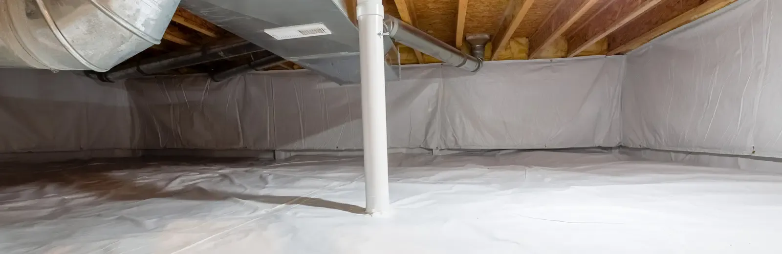 Crawl space moisture control 