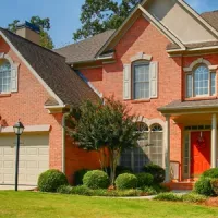 Brick home exterior, residential pest control